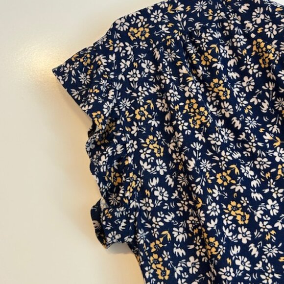 Monteau Los Angeles Floral Summer Dress Size Small - Picture 2 of 5